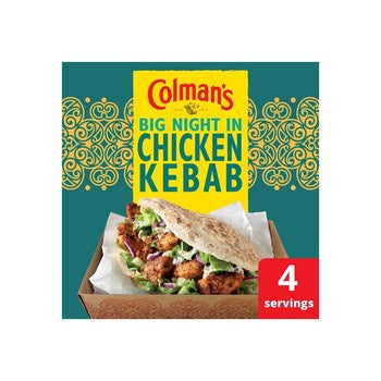Colman's Big Night In Chicken Kebab 30g.