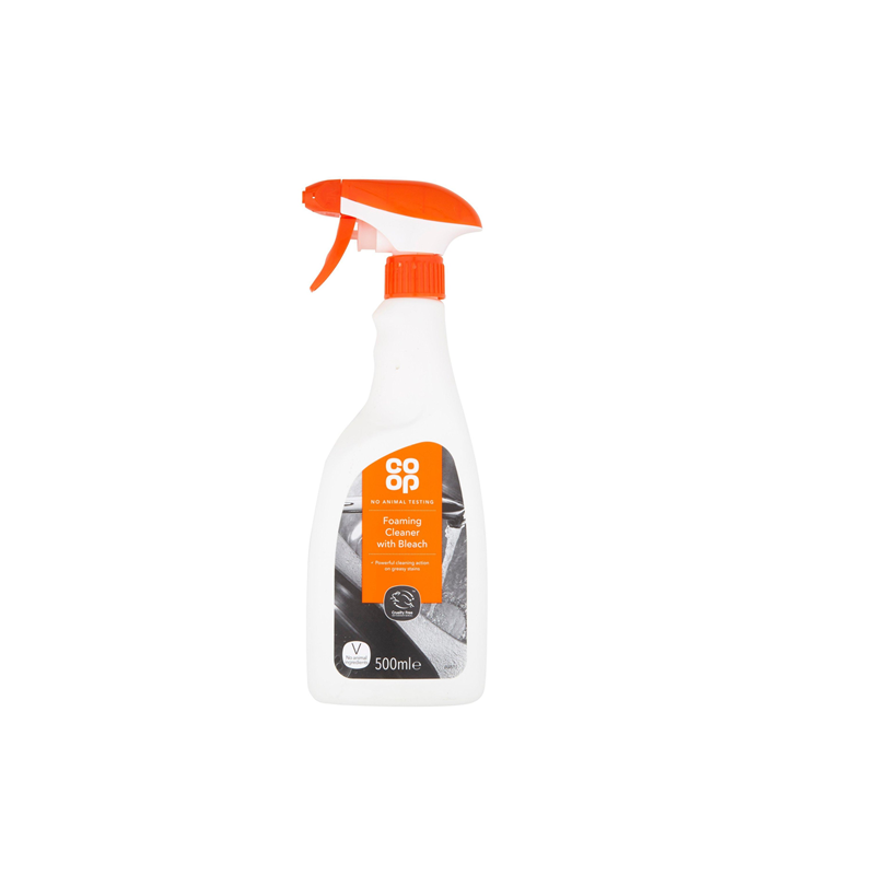 Co Op Foaming Cleaner With Bleach 500ml