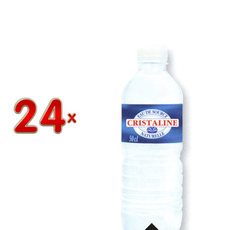 Cristaline Sports Cap Spring Water 24x500ml