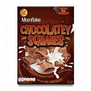 Mornflakes Chocolately Squares 375g