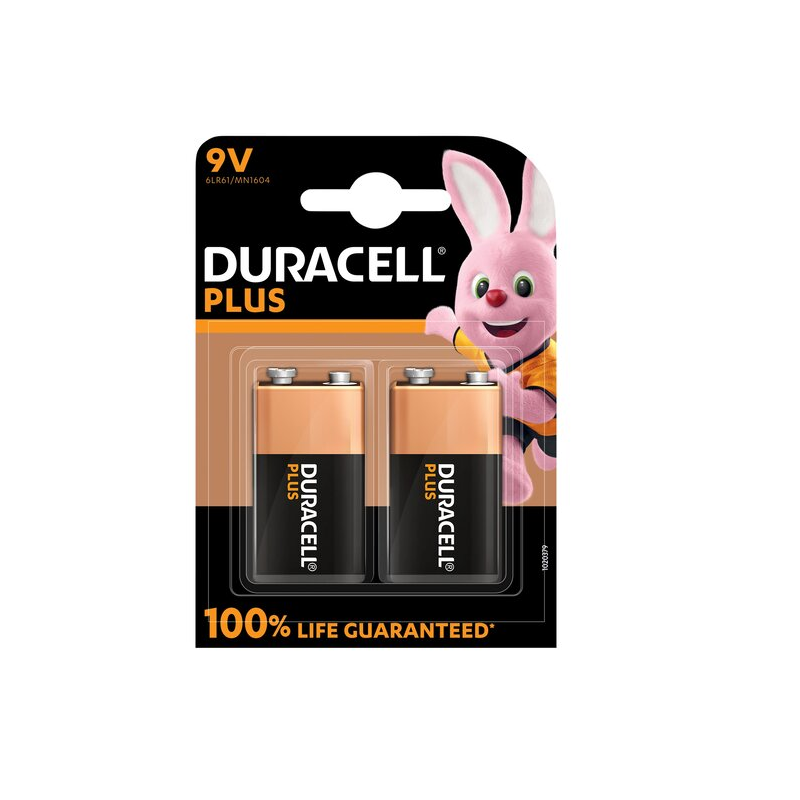 Duracell Plus 9V Battery MN1604