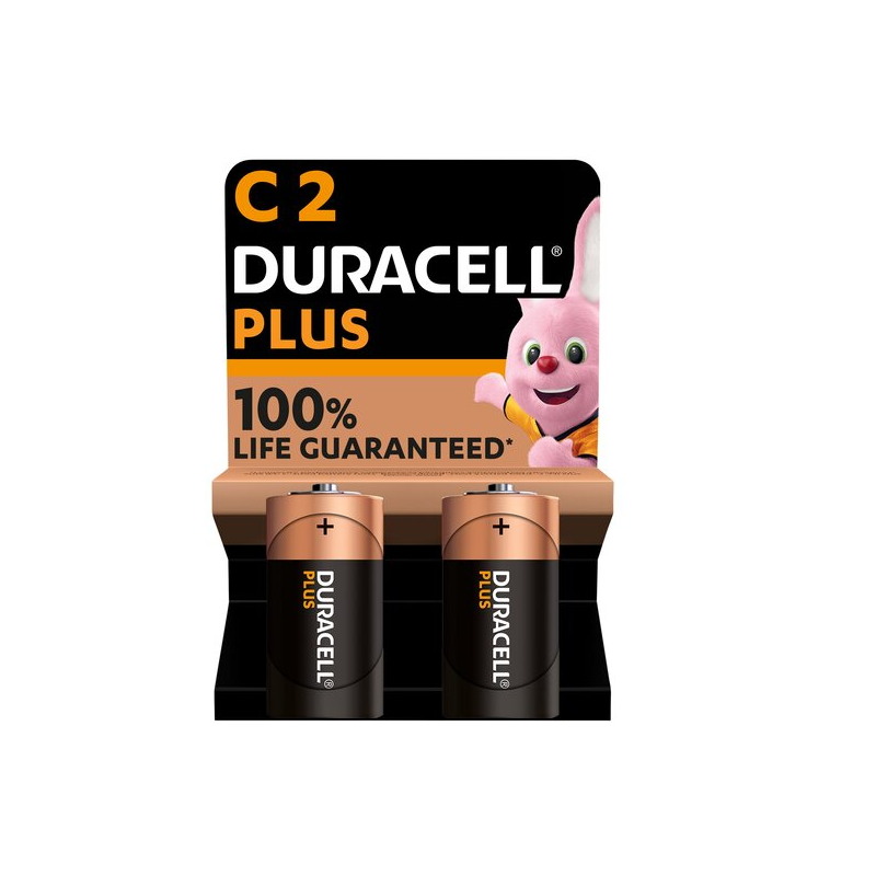 Duracell Plus Batteries - C