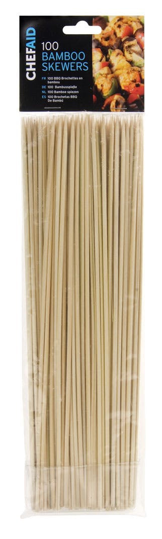 Chef Aid Bamboo Skewers 30cm 100pk