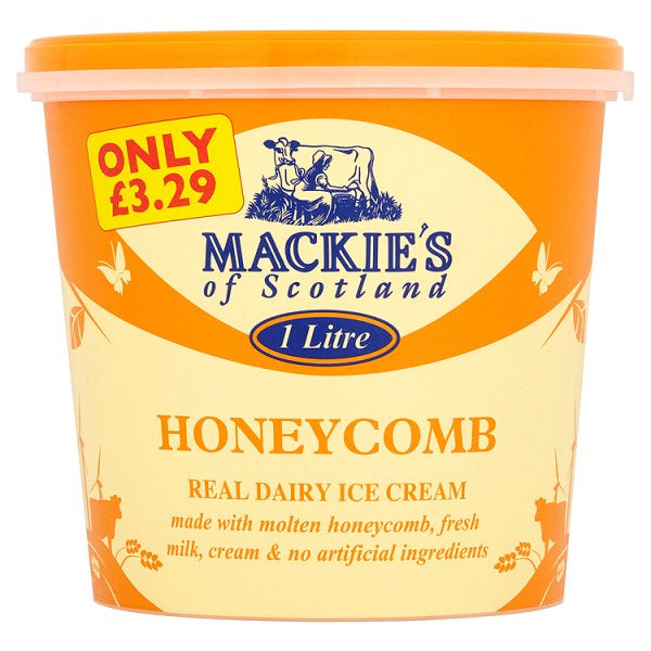 Mackies Honeycomb Ice Cream