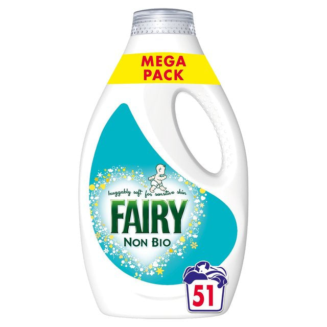 Fairy Non Bio Liquid 51 Washes 1890ml