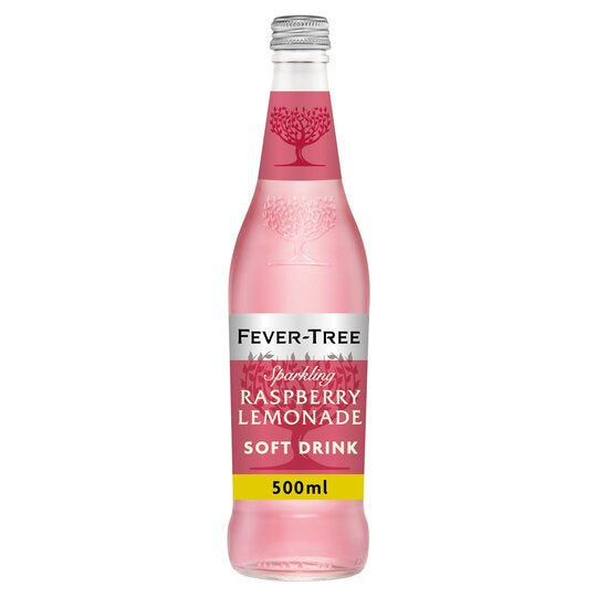 Fever Tree Refreshingly Light Raspberry & Rose Lemonade 500ml