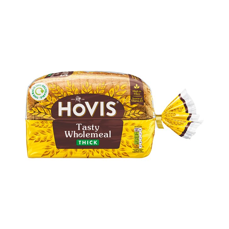 Hovis Wholemeal Thick 800g