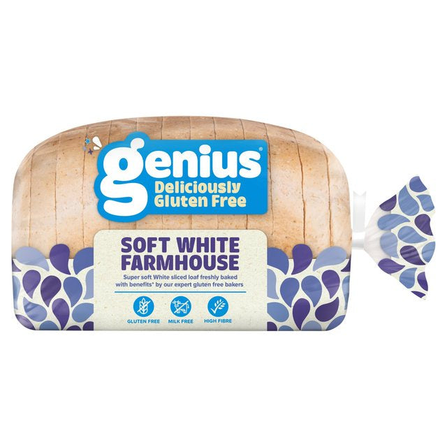 Genius Gluten Free White Sandwich Loaf 430g