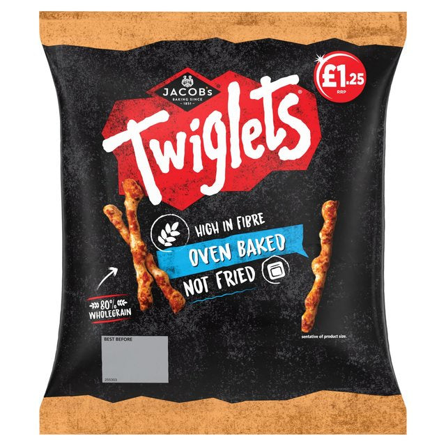 JacobS Twiglets Original Baked Snacks 105g