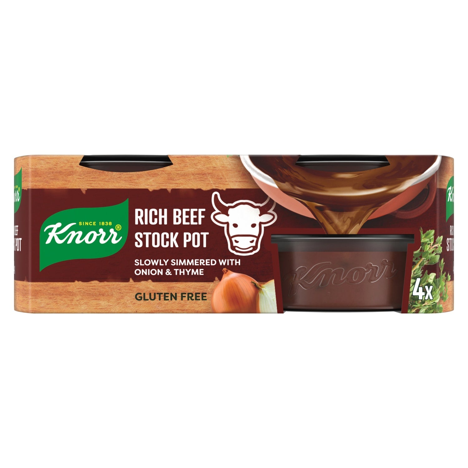 Knorr Stockpot Rich Beef 4s 112g