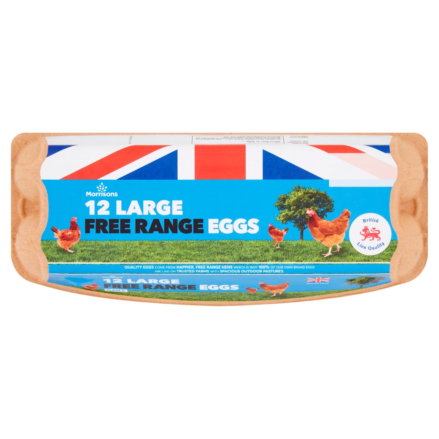 Morrisons 12 Large Free Range Eggs