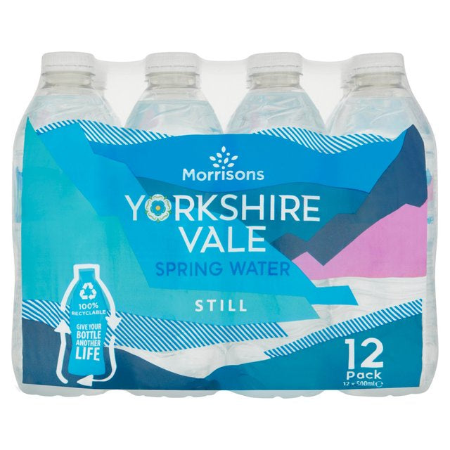 Morrisons Yorkshire Vale Still Spring Water 500ml