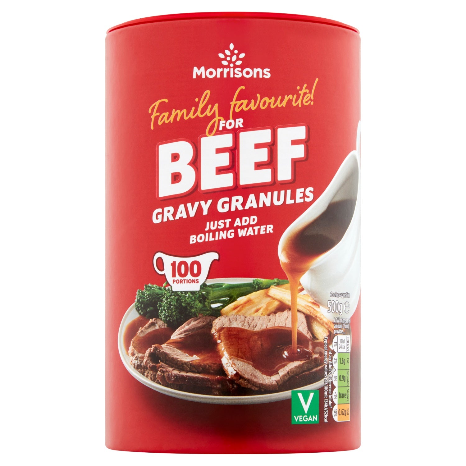 Morrisons Gravy Granules For Beef 500g