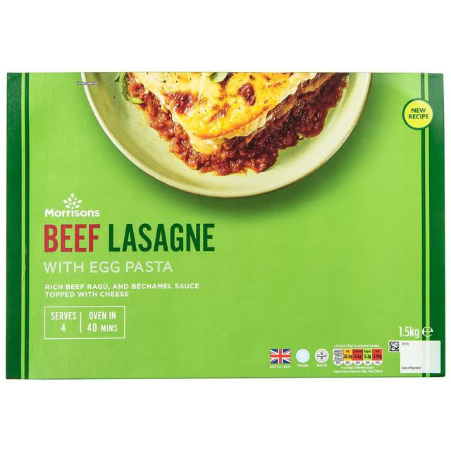 Morrisons Beef Lasagne 1.5kg