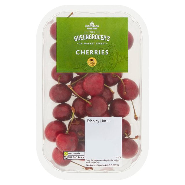 Morrisons Cherries Punnet 200g