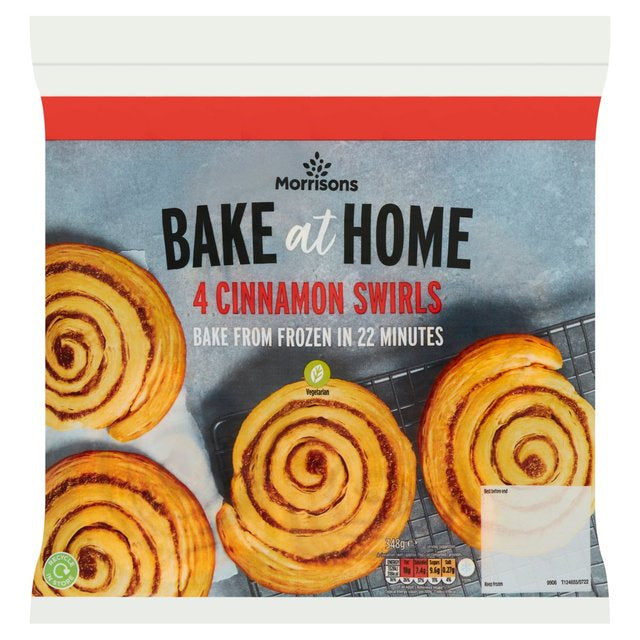 M Bake At Home Cinnamon Swirls 4 x 85g