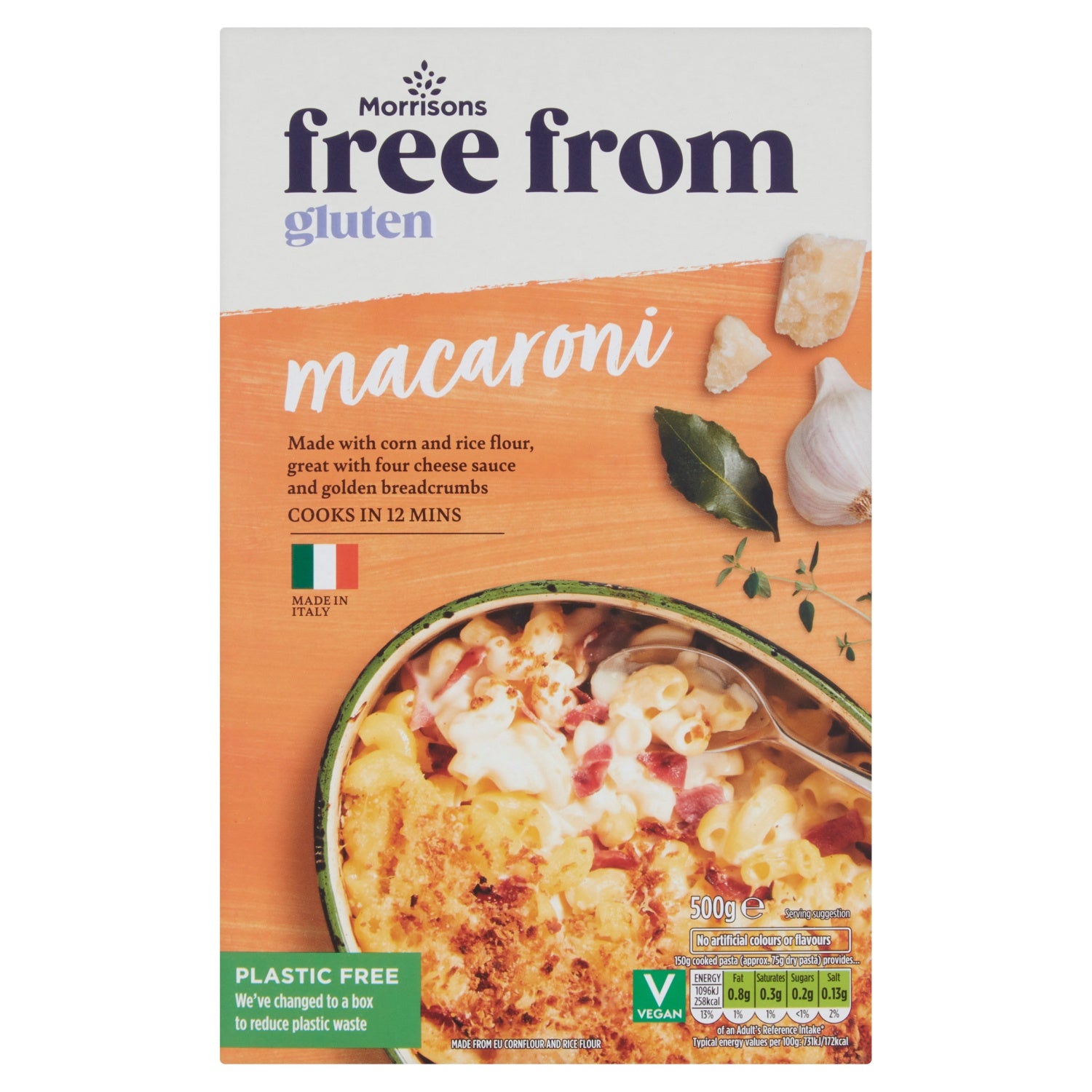 Morrisons Free From Macaroni Pasta