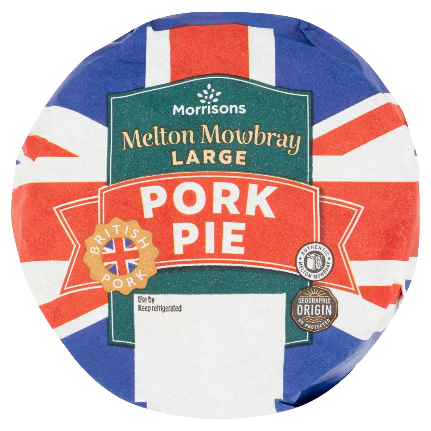 Morrisons Large Melton Pork Pie 440g