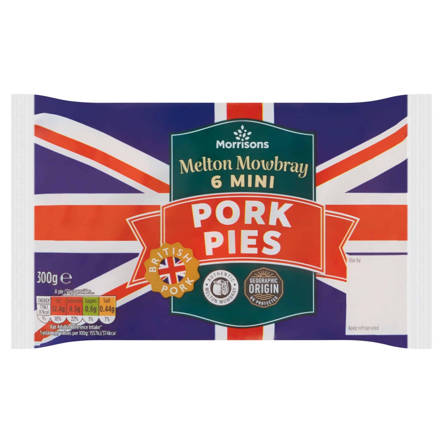 M Mini Melton Mowbray Pork Pie 6pk