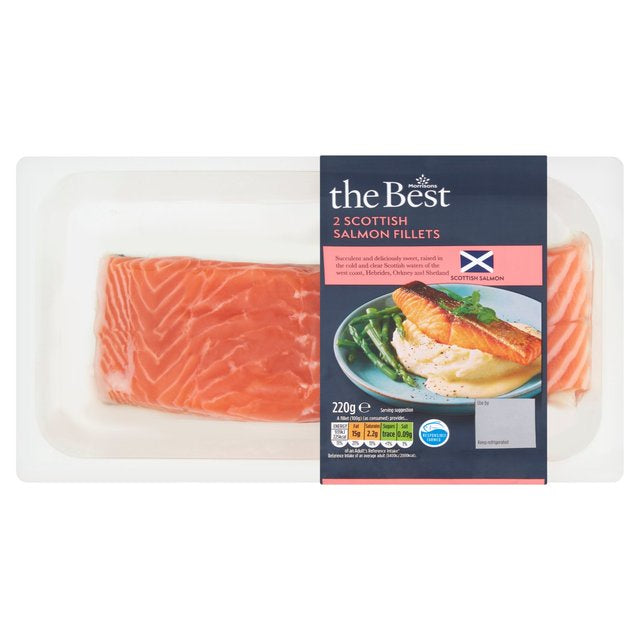 Morrisons The Best Scottish Salmon Fillets 220g