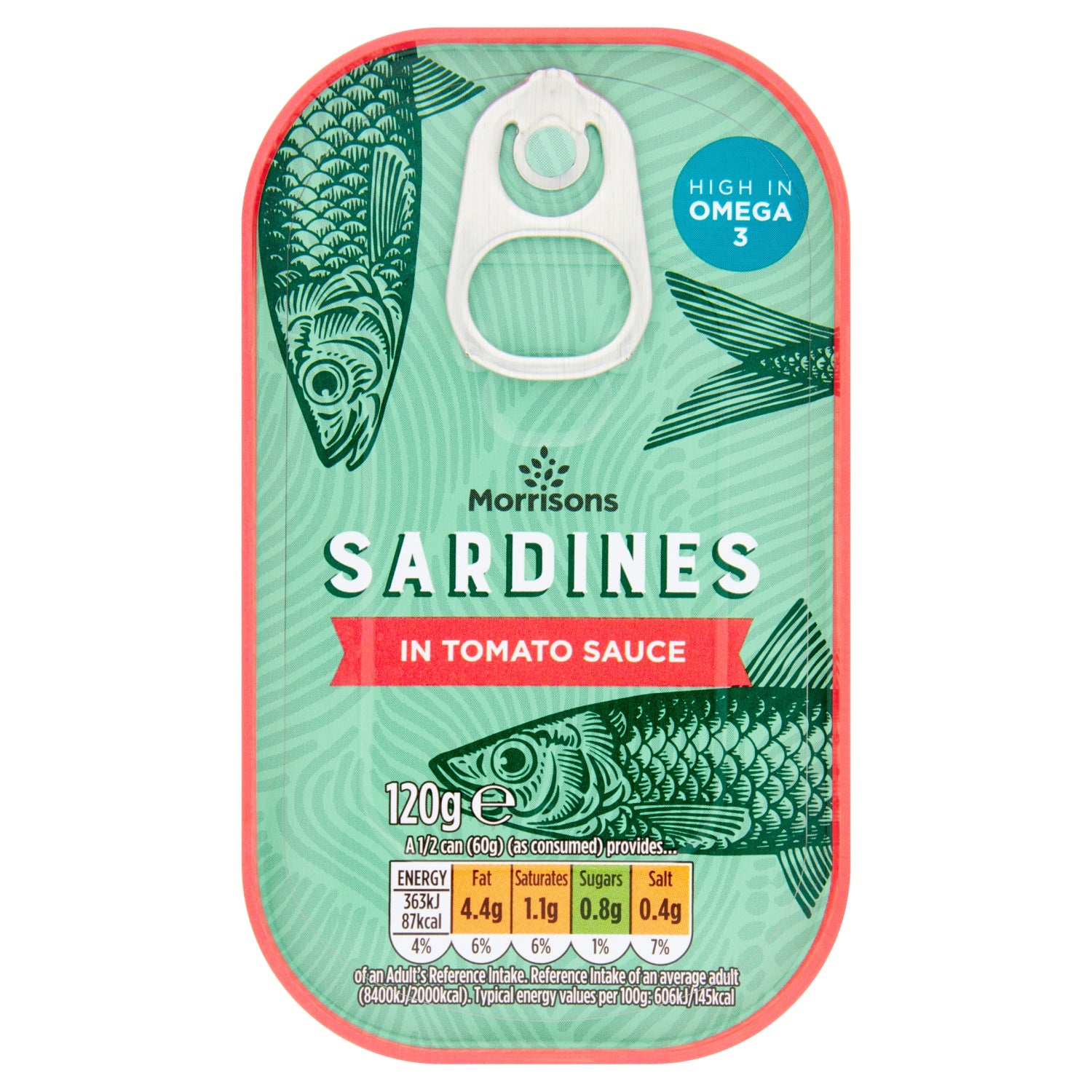 Morrisons Sardines In Tom 120g
