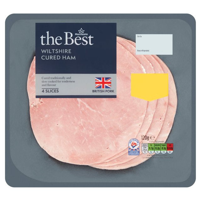 Morrisons The Best Sliced Wiltshire Ham 120g