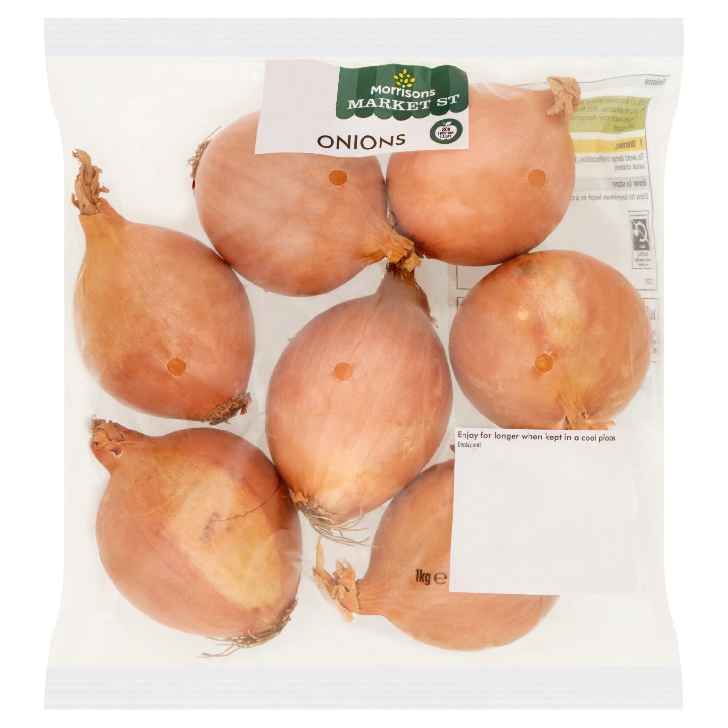 Morrisons Onions 1kg