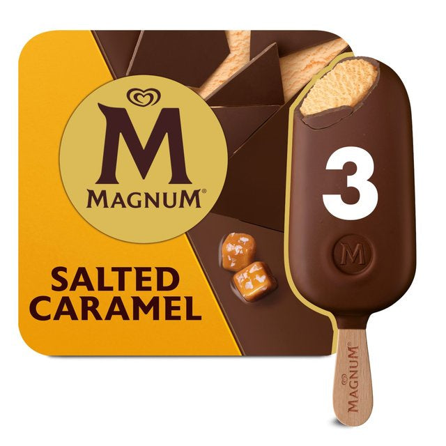 Magnum Salted Caramel 3 X 100ml