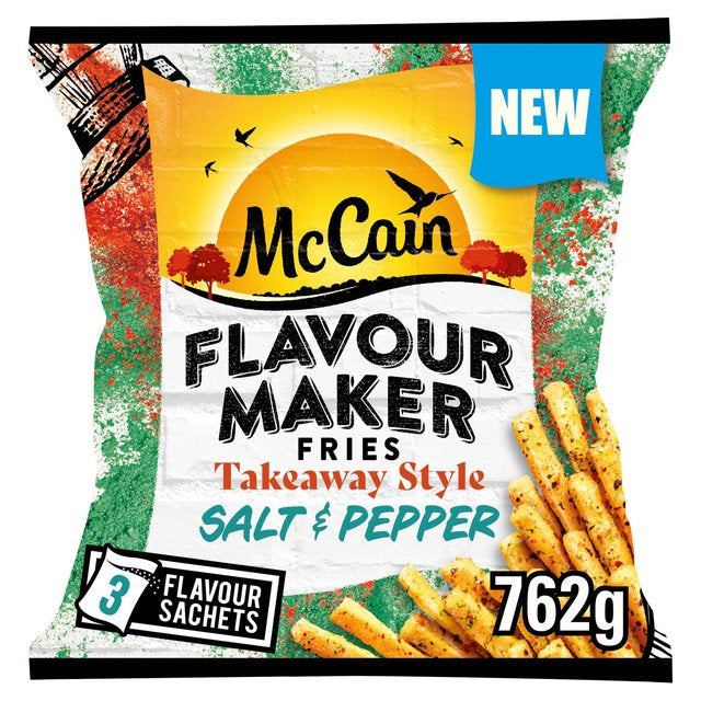 Mccain Flavour Maker Salt & Pepper Fries 762g