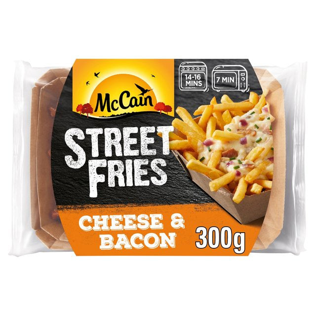 McCain Street Fries Cheese & Bacon 300g