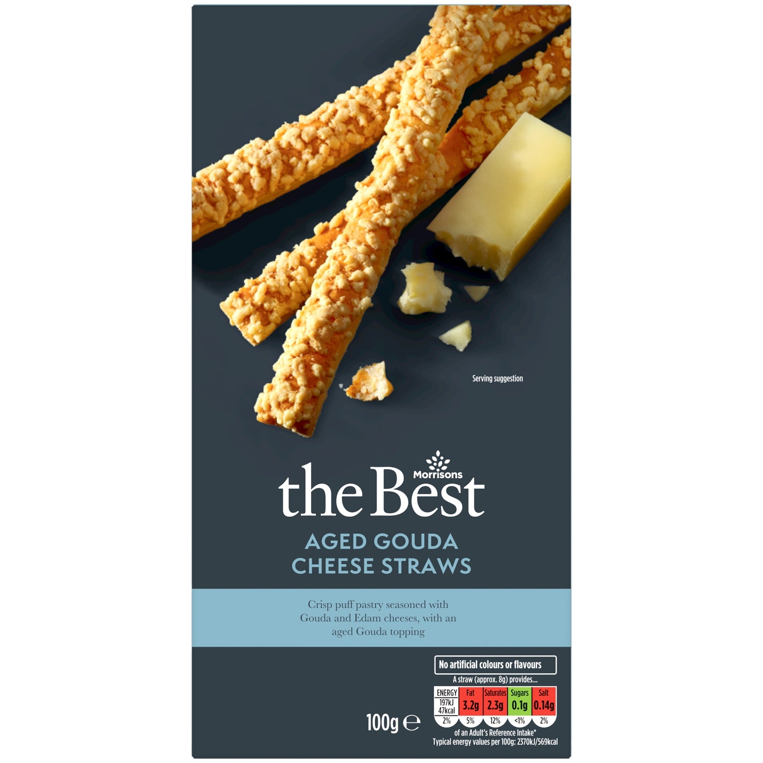 Morrisons The Best Aged Gouda Cheese Straws 100g