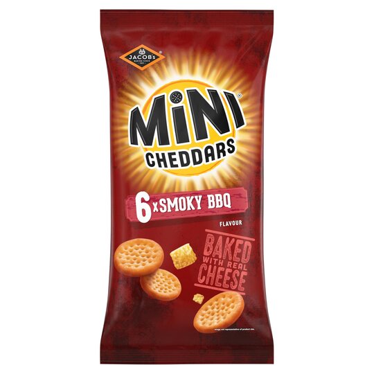 Jacobs Mini Cheddars Smokey BBQ