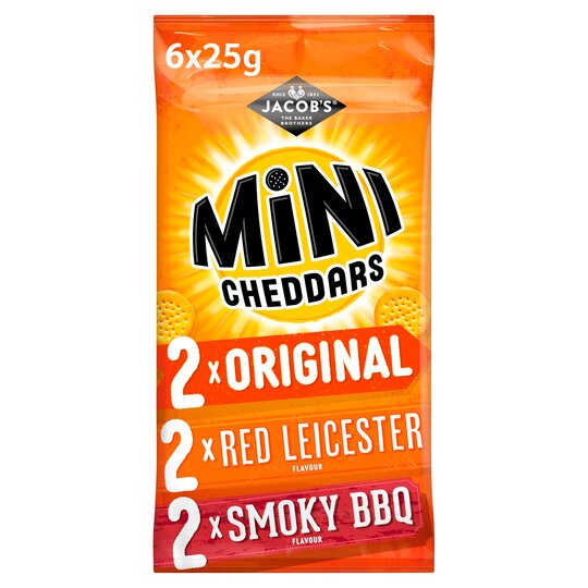 Jacobs Mini Cheddars Variety Pack 6pk