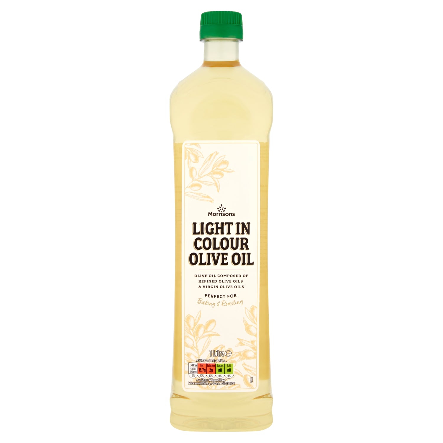 Morrisons Light Mild Olive Oil 1L