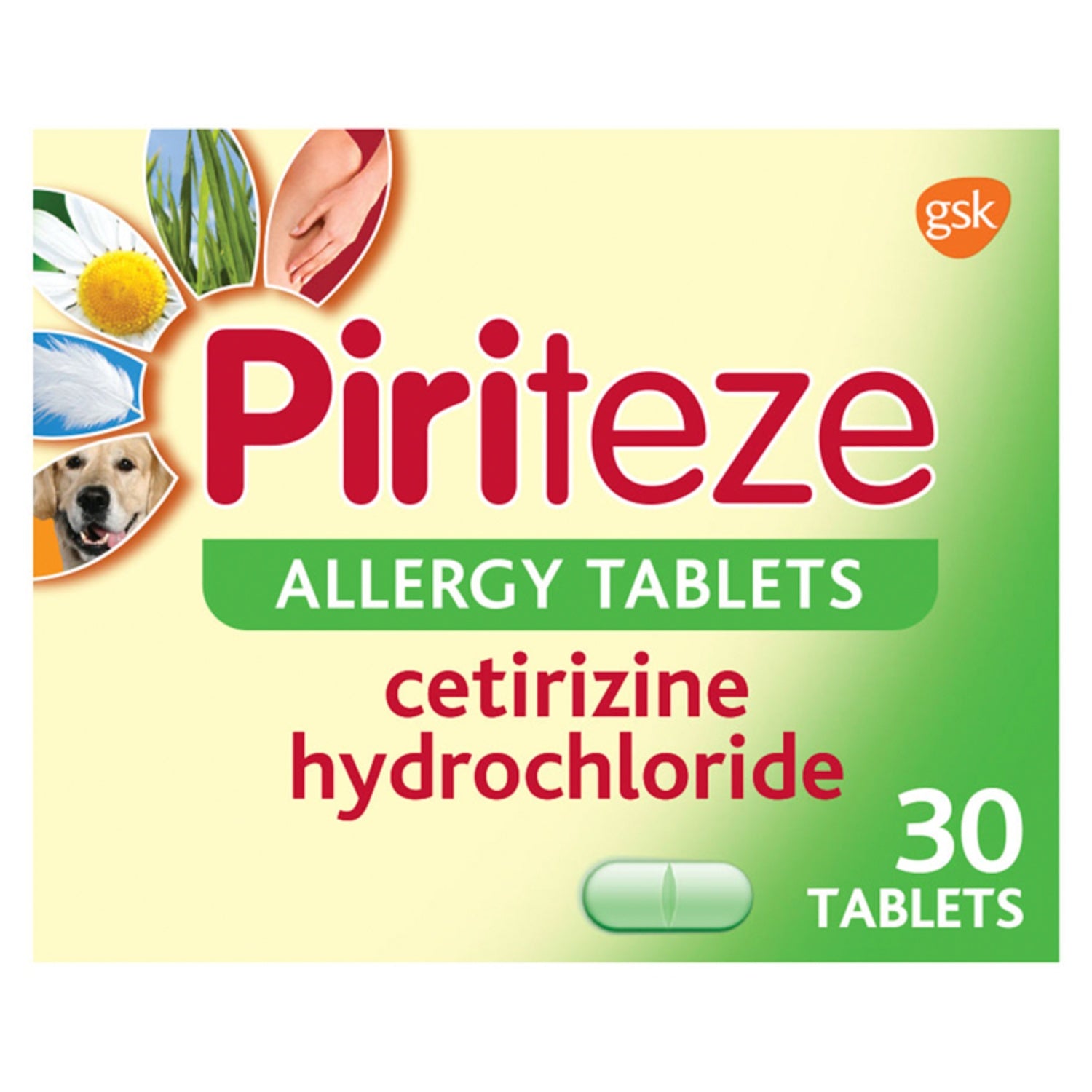 Piriteze One A Day Tablet 30 Pack