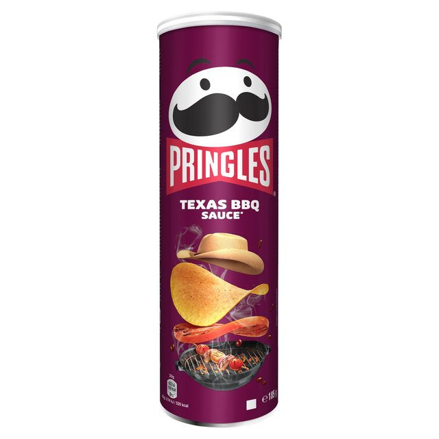 Pringles Texas BBQ Sauce Sharing Crisps 185g