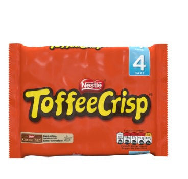 Nestle Toffee Crisp 38g x 4pk